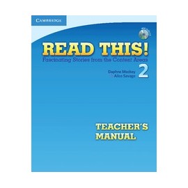 Read This! 2 Teacher's Manual + Audio CD