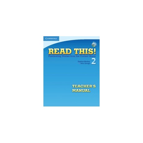 Read This! 2 Teacher's Manual + Audio CD Read This! 2 Teacher's Manual + Audio CD