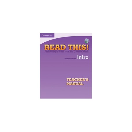 Read This! Intro Teacher's Manual + Audio CD Read This! Intro Teacher's Manual + Audio CD