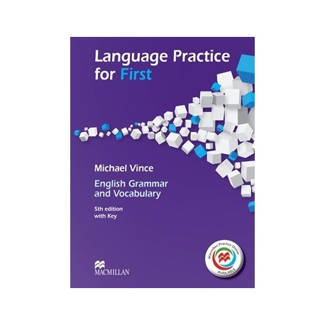 Language Practice for First 5th Edition (2015 format) Student's Book with Key + Macmillan Practice Online