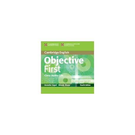 Objective First Fourth Edition (for 2015 Exam) Class Audio CDs