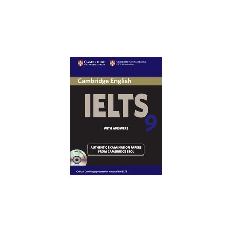 Cambridge IELTS 9 Student's Book Pack with answers + Audio CDs