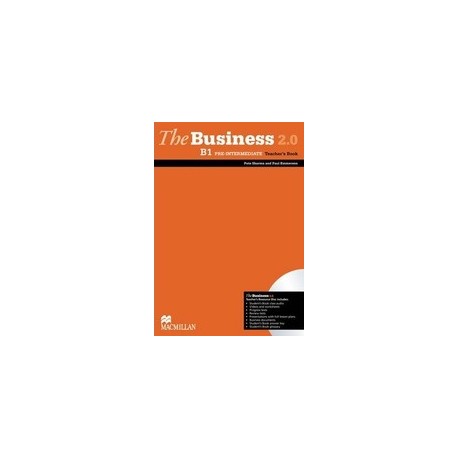 The Business 2.0 Pre-Intermediate Teacher's Book + Resource Disc The Business 2.0 Pre-Intermediate Teacher's Book + Resource Disc