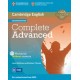 Complete Advanced Second Edition Workbook without answers + Audio CD