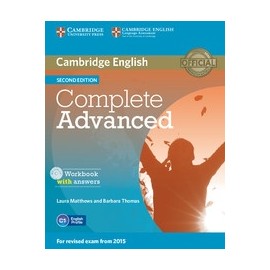 Complete Advanced Second Edition Workbook with answers + Audio CD