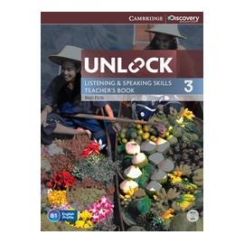 Unlock 3 Listening and Speaking Skills Teacher's Book + DVD