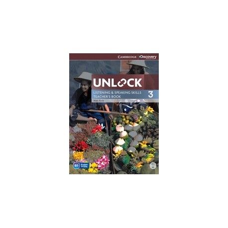 Unlock 3 Listening and Speaking Skills Teacher's Book + DVD