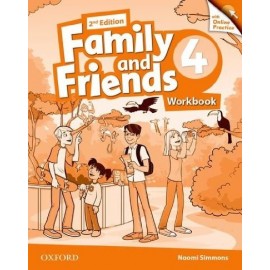 Family and Friends 4 Second Edition Workbook with Online Skills Practice