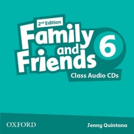 Family and Friends 6 Second Edition Class Audio CDs