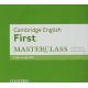 Cambridge English First Masterclass Class Audio CDs