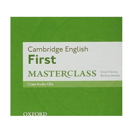 Cambridge English First Masterclass Class Audio CDs