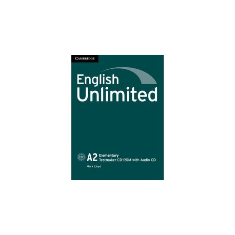 English Unlimited Elementary Testmaker CD-ROM + CD English Unlimited Elementary Testmaker CD-ROM + CD