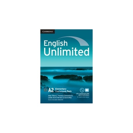 English Unlimited Elementary Coursebook with e-Portfolio + Online Workbook Pack