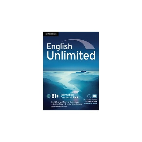 English Unlimited Intermediate Coursebook with e-Portfolio + Online Workbook Pack