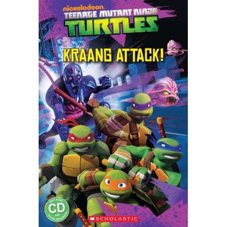 Popcorn ELT: Teenage Mutant Ninja Turtles - Kraang Attack! + CD (Level 2)