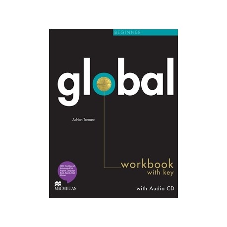 Global Beginner Workbook + CD Pack with Key