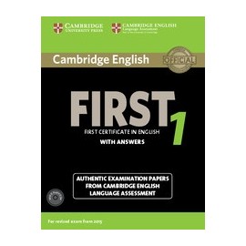 Cambridge English First 1 (for 2015 Exam) Pack with Answers + Audio CDs