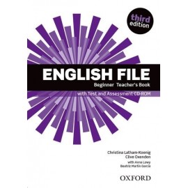 English File Third Edition Beginner Teacher's Book + CD-ROM