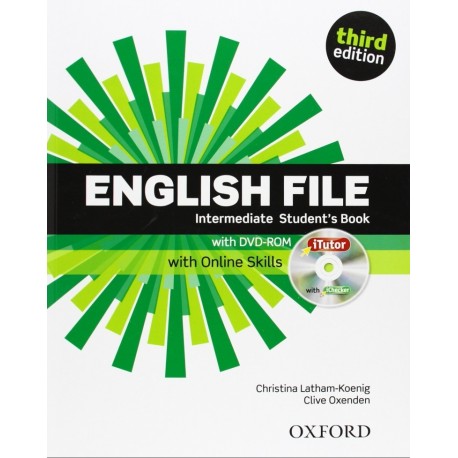 English File Third Edition Intermediate Student's Book + iTutor DVD-ROM + Online Skills Practice
