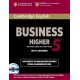 Cambridge English Business 5 Higher Student's Book with Answers + CD