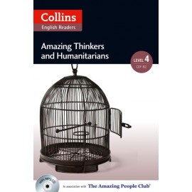 Collins English Readers: Amazing Thinkers & Humanitarians + MP3 Audio CD