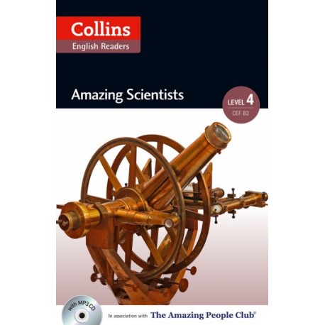 Collins English Readers: Amazing Scientists (B2) + MP3 Audio CD Collins English Readers: Amazing Scientists (B2) + MP3 Audio CD