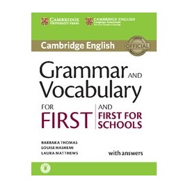 Grammar and Vocabulary for First and First for Schools New Edition with Answers + Audio download