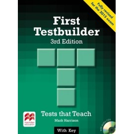 First Testbuilder Third Edition Student's Book Pack with Key + CD