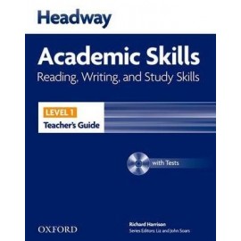 Headway Academic Skills Reading, Writing, and Study Skills 1 Teacher's Guide + Tests CD-ROM