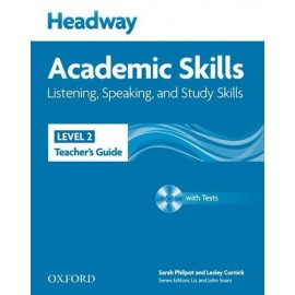 Headway Academic Skills Listening, Speaking, and Study Skills 2 Teacher's Guide + Tests CD-ROM