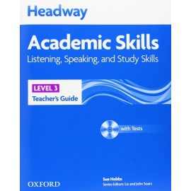 Headway Academic Skills Listening, Speaking, and Study Skills 3 Teacher's Guide + Tests CD-ROM