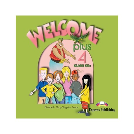 Welcome Plus 4 Class Audio CDs