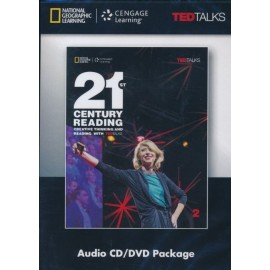 21st Century Reading 2 Audio CD & DVD Package