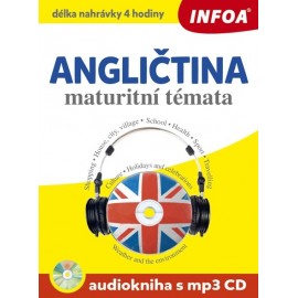 Anglická maturitní témata + Audiokniha (MP3 Audio CD)