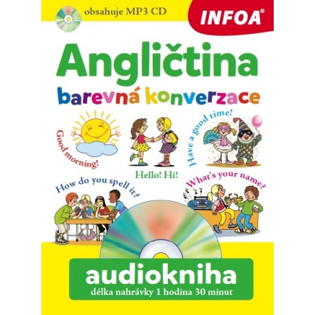 Angličtina - Barevná konverzace + Audiokniha (MP3 Audio CD) Angličtina - Barevná konverzace + Audiokniha (MP3 Audio CD)