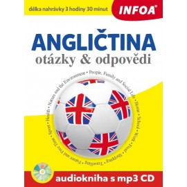 Angličtina otázky a odpovědi + Audiokniha (MP3 Audio CD)