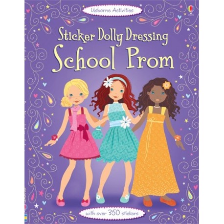 Sticker Dolly Dressing School Prom