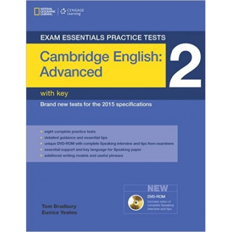 Exam Essentials Practice Tests - Cambridge English Advanced (CAE) 2 with Key + DVD-ROM Exam Essentials Practice Tests - Cambridge English Advanced (CAE) 2 with Key + DVD-ROM
