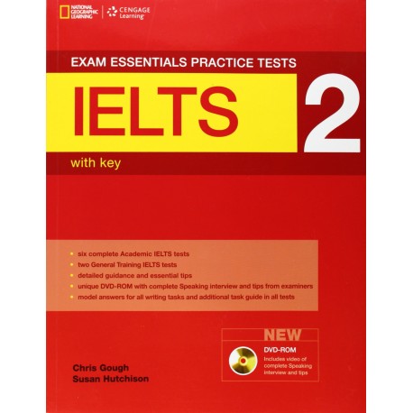 Exam Essentials Practice Tests: IELTS 2 with Key + DVD-ROM