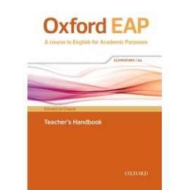 Oxford EAP English for Academic Purposes A2 Elementary Teacher's Handbook + DVD-ROM