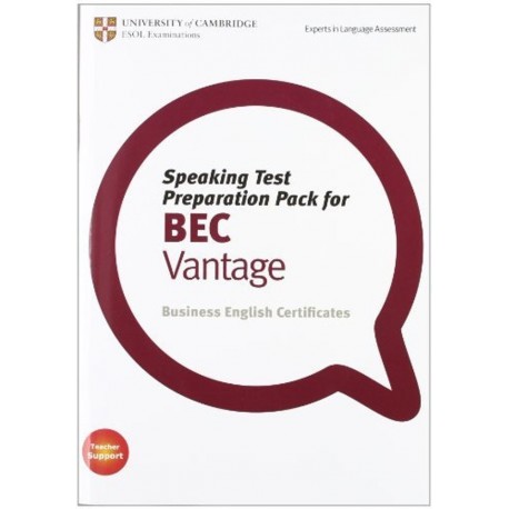 Speaking Test Preparation Pack for BEC Vantage + DVD Speaking Test Preparation Pack for BEC Vantage + DVD
