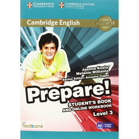 Prepare! 3 Student's Book + Online Workbook + Online Testbank