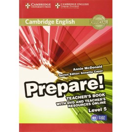 Prepare! 5 Teacher's Book + DVD + Teacher's Resources Online