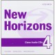 New Horizons 4 Class CDs