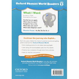 Oxford Phonics World 1 Reader What I Want