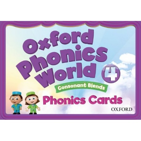Oxford Phonics World 4 Consonant Blends Phonics Cards Oxford Phonics World 4 Consonant Blends Phonics Cards
