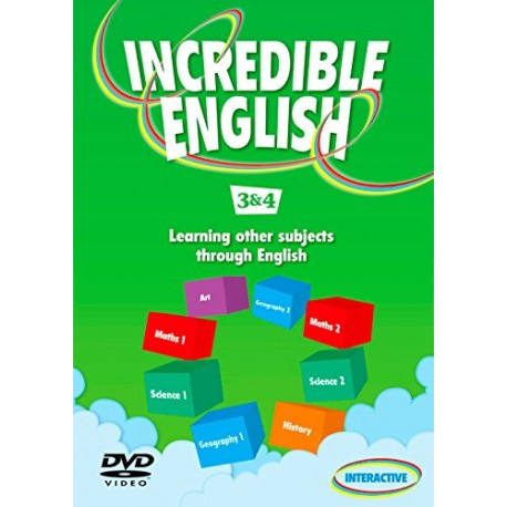 Incredible English 3 and 4 DVD Incredible English 3 and 4 DVD