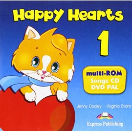 Happy Hearts 1 Pupil's Book + Stickers and Press Outs + MultiROM