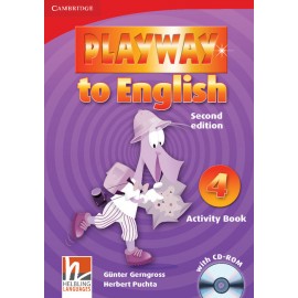 Playway to English 4 Second Edition Activity Book + CD-ROM