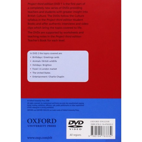 Project 2 Third Edition Culture DVD
